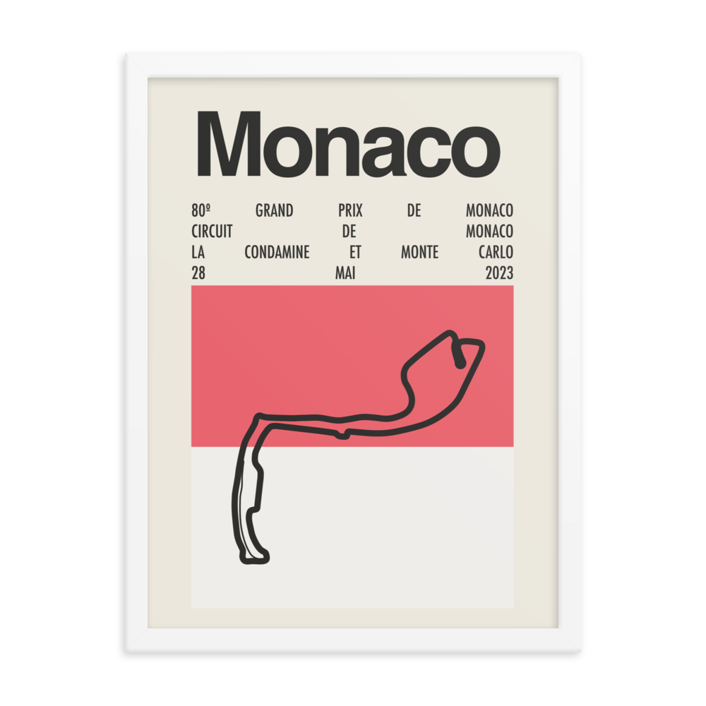 2023 Monaco Grand Prix Print