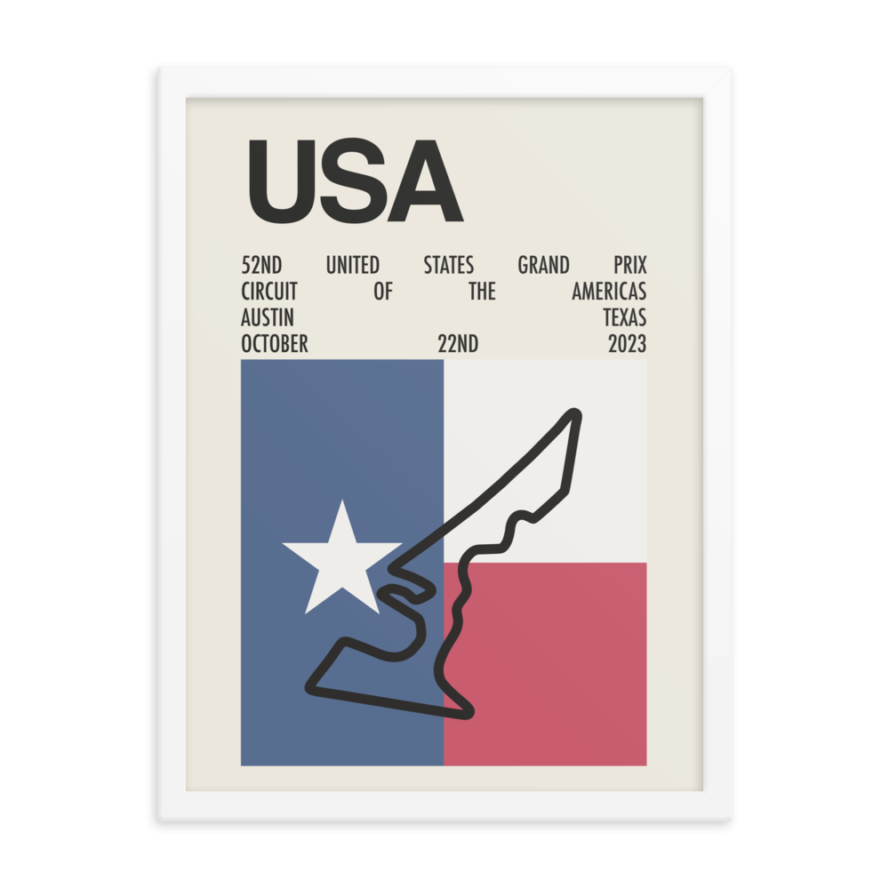 2023 United States Grand Prix Print