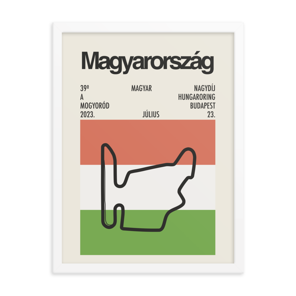 2023 Hungarian Grand Prix Print