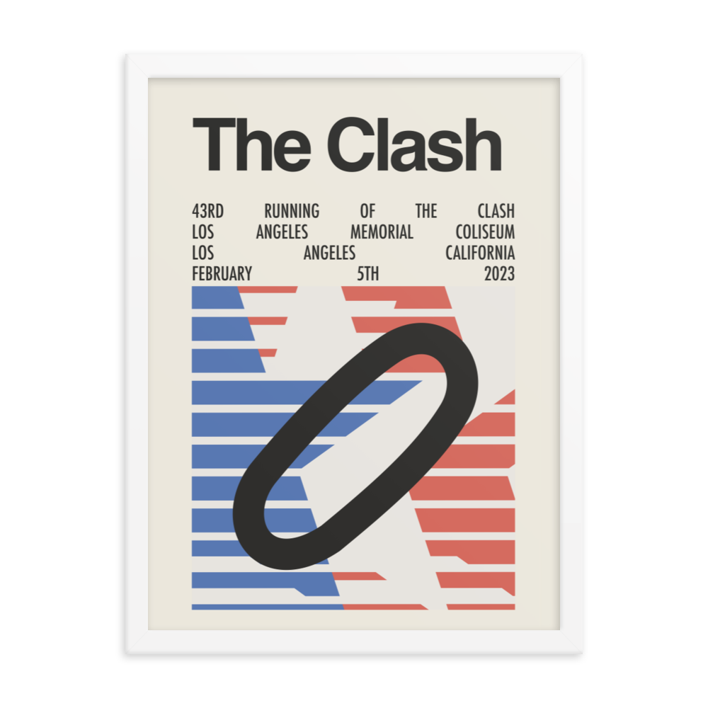 2023 Clash at the Coliseum Print