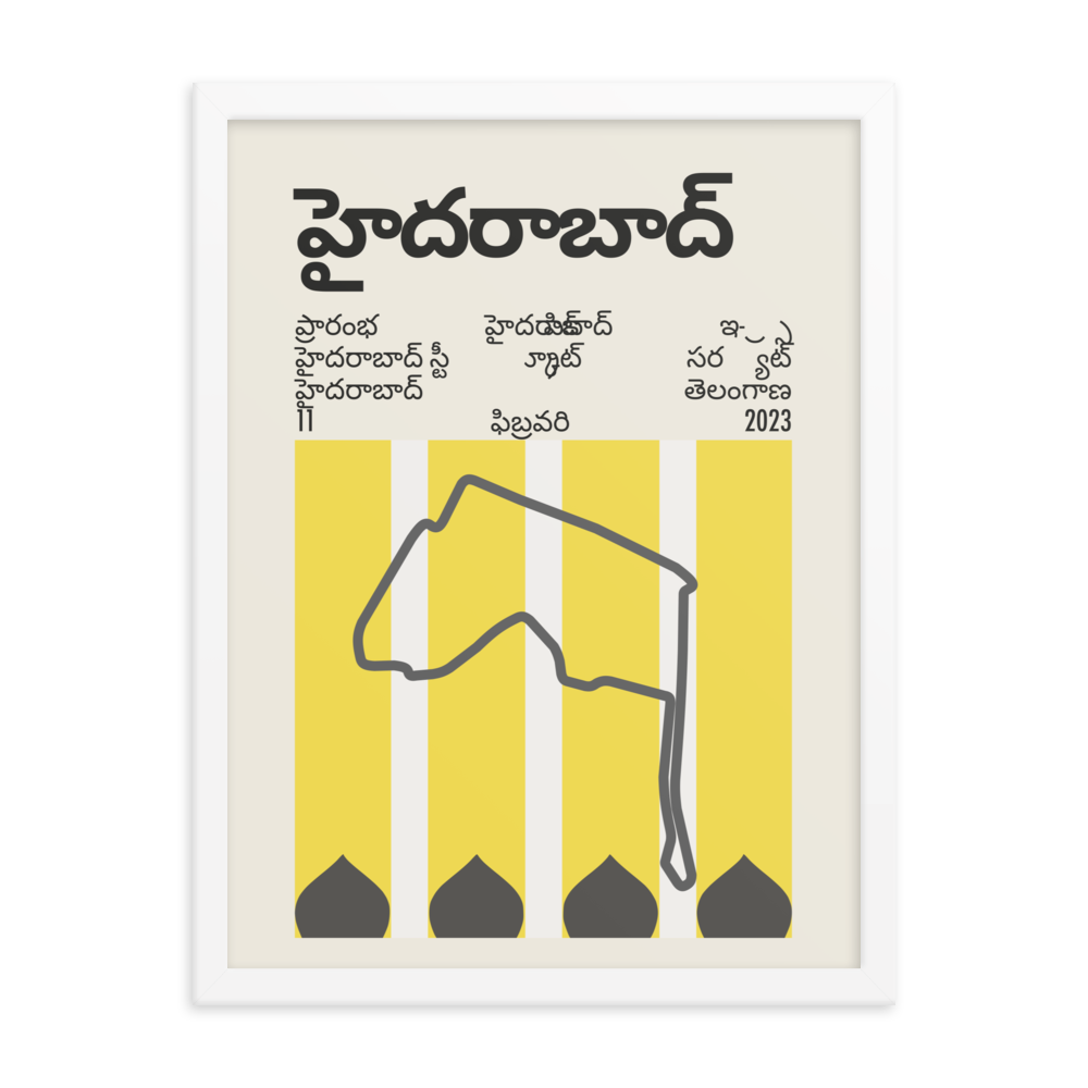2023 Hyderabad E-Prix Print