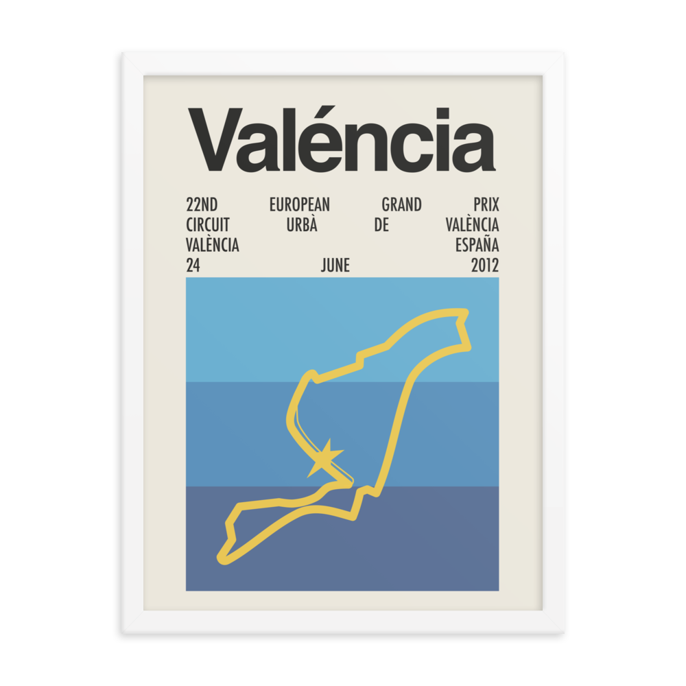 2012 European Grand Prix (Valencia) Print