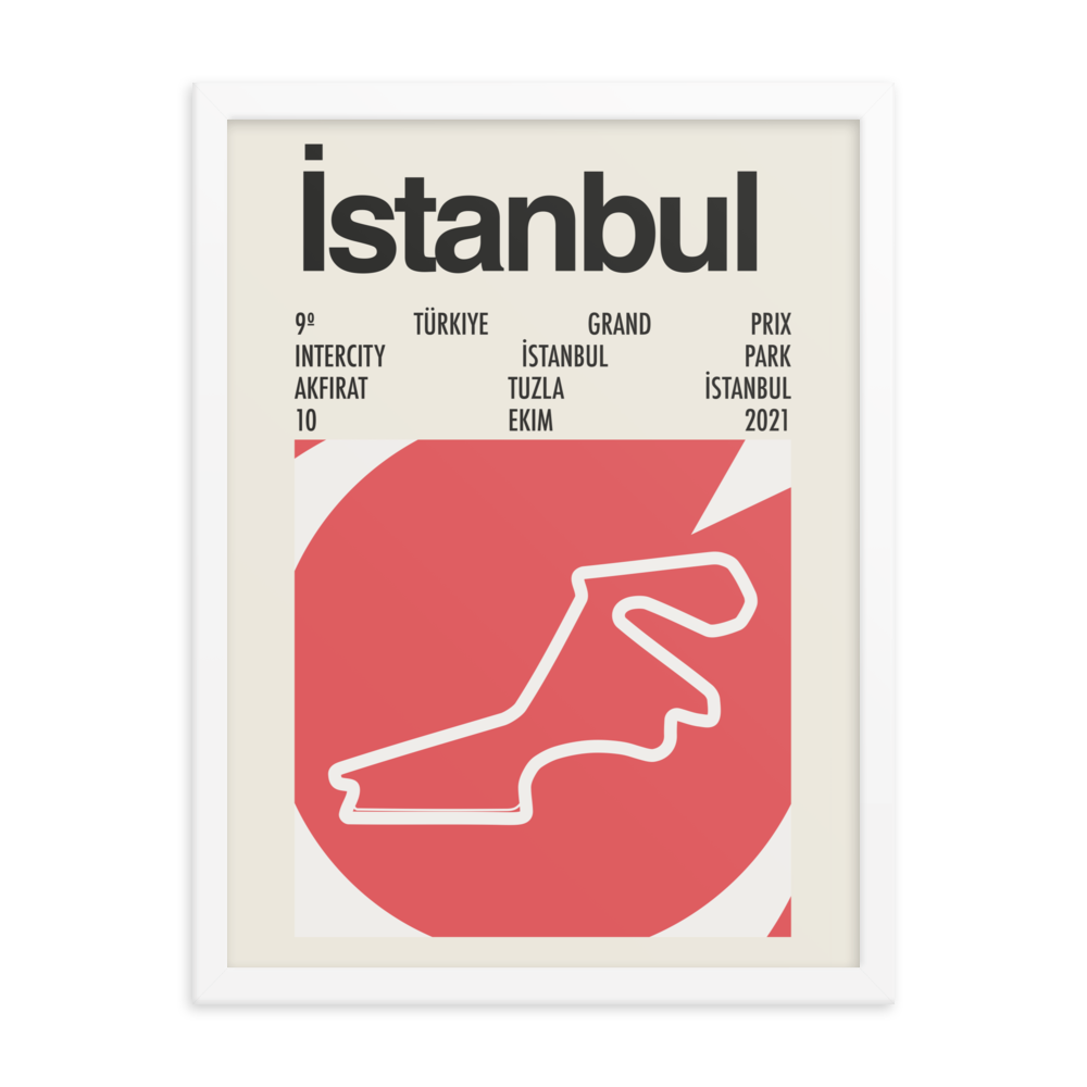 2021 Turkish Grand Prix Print