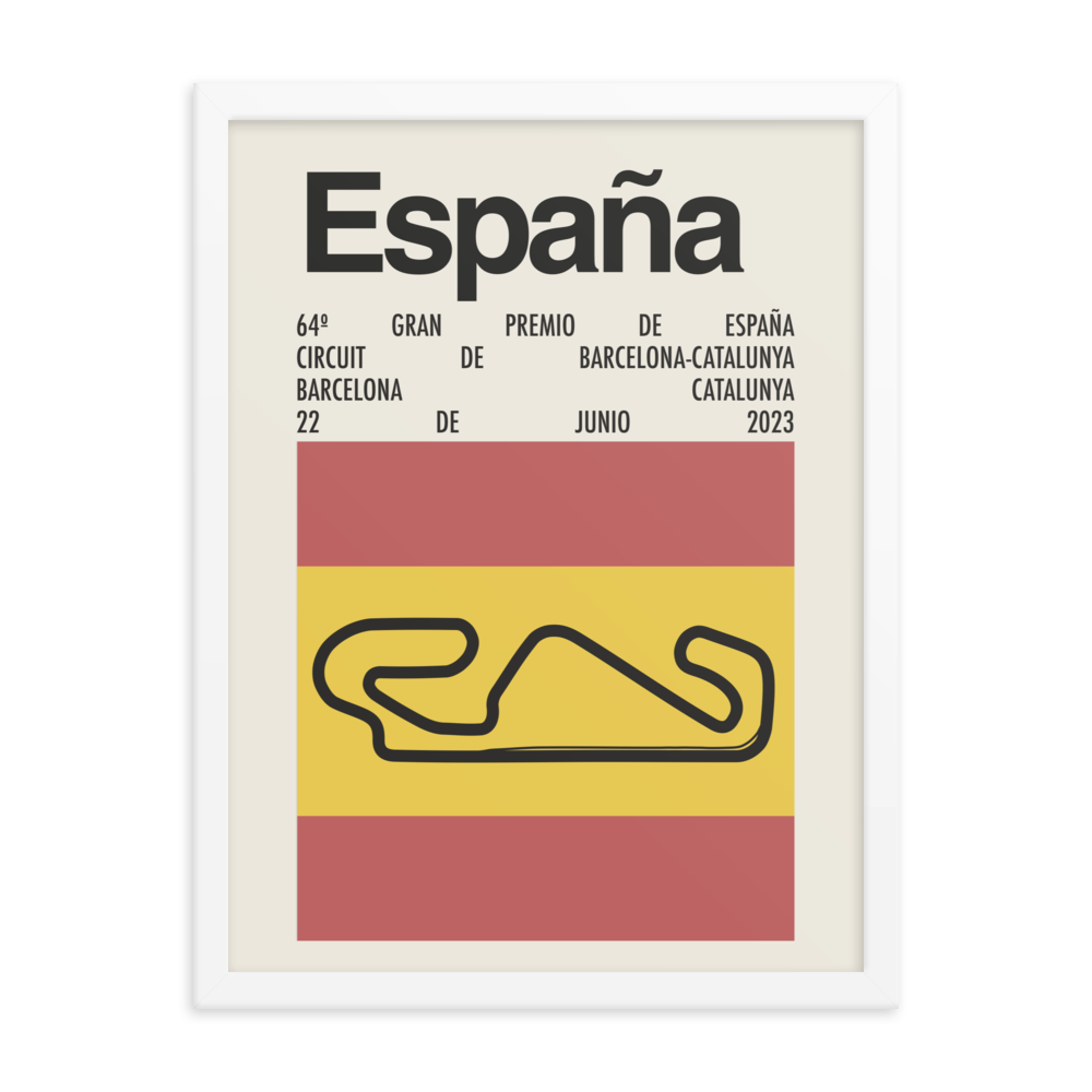 2023 Spanish Grand Prix Print