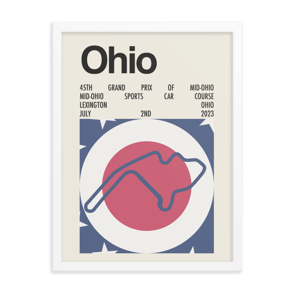 2023 Grand Prix of Mid-Ohio Print