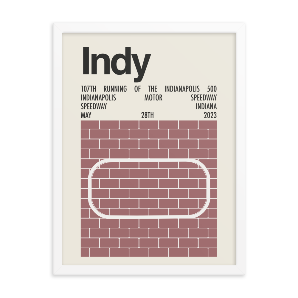 2023 Indy 500 Print