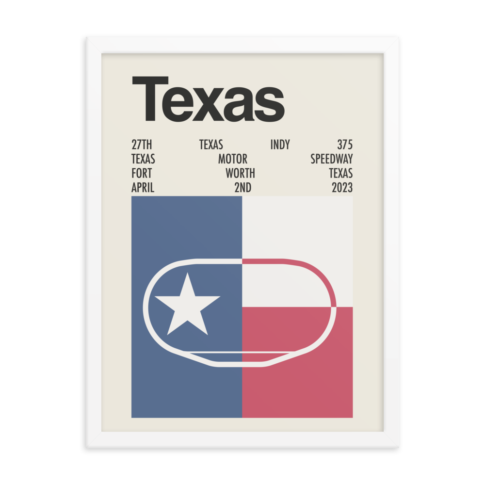 2023 Texas Indy 375 Print