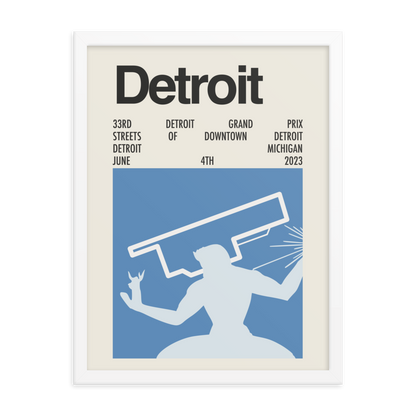 2023 Detroit Grand Prix Print