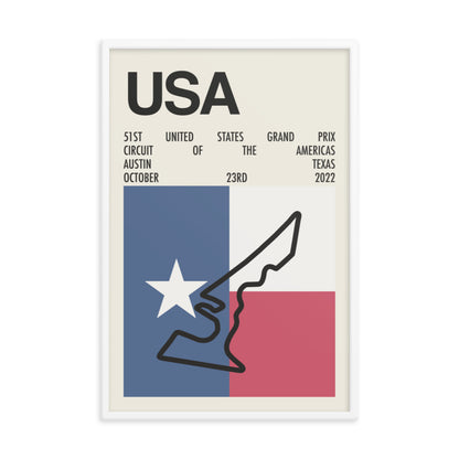 2022 United States Grand Prix Print