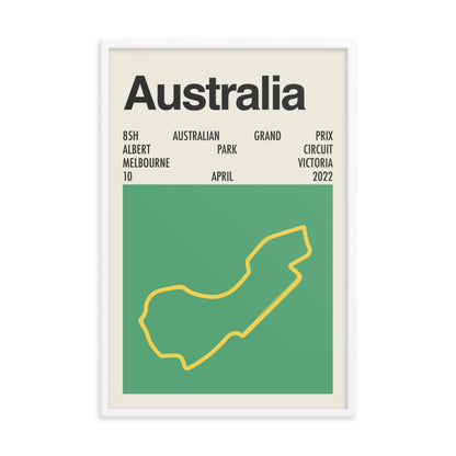 2022 Australian Grand Prix Print