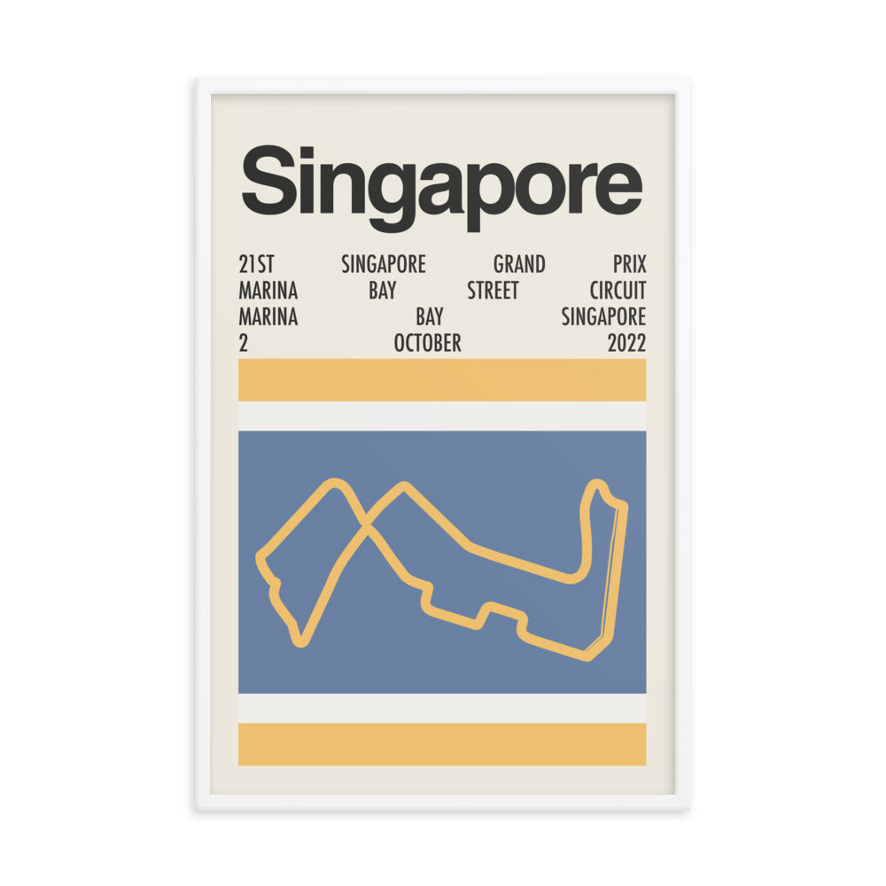 2022 Singapore Grand Prix Print