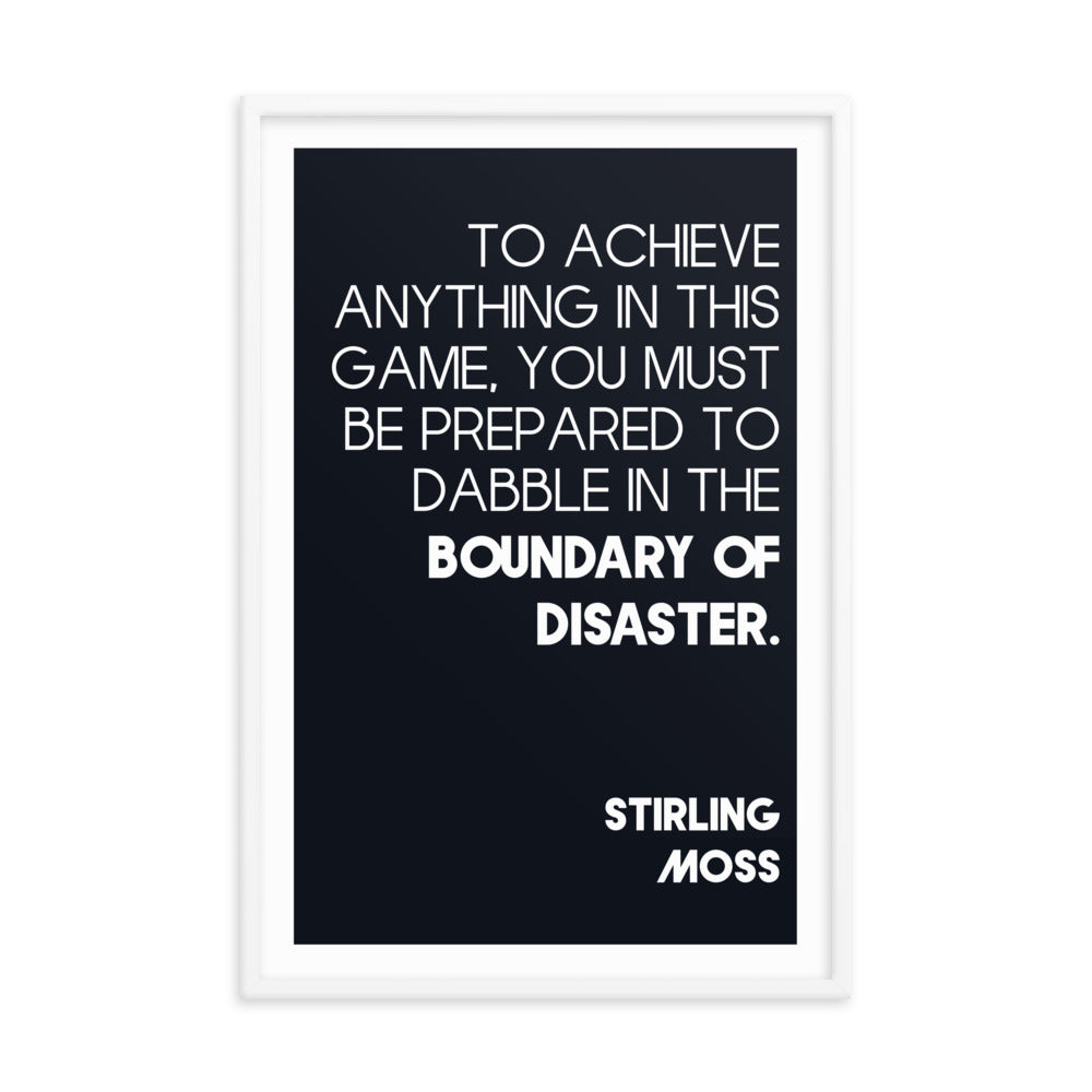 Boundary of Disaster Print