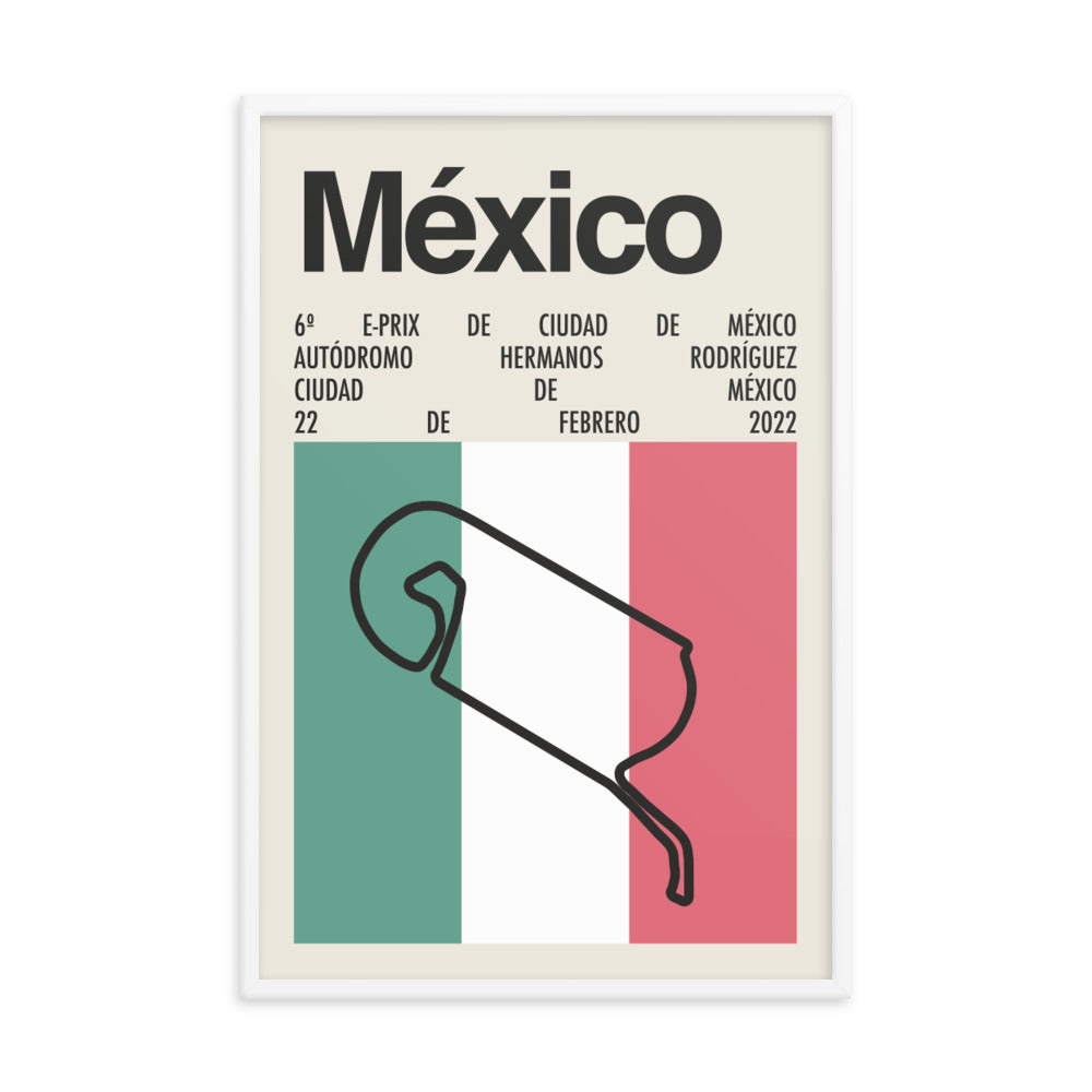 2022 Mexico City E-Prix Print