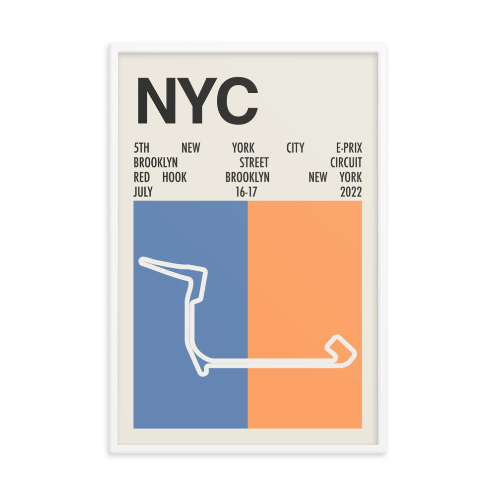 2022 New York City E-Prix Print