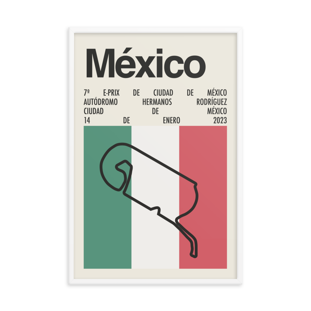 2023 Mexico City E-Prix Print
