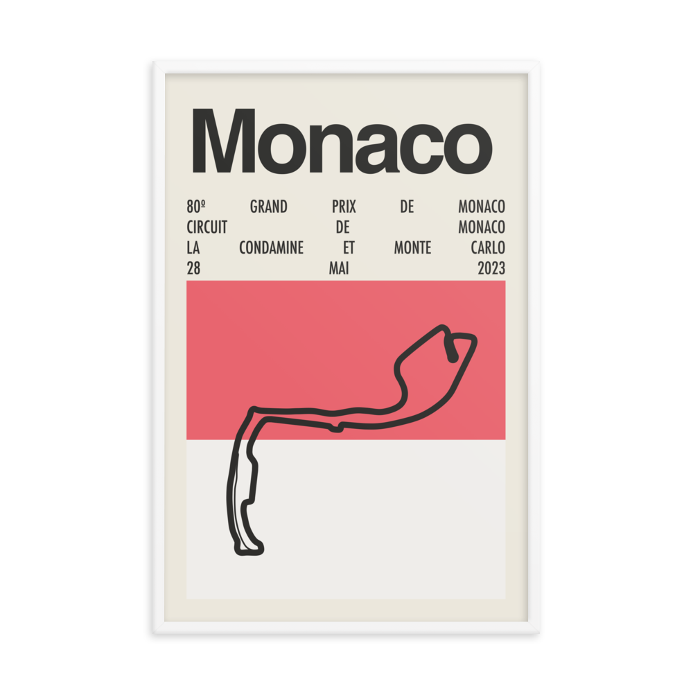 2023 Monaco Grand Prix Print