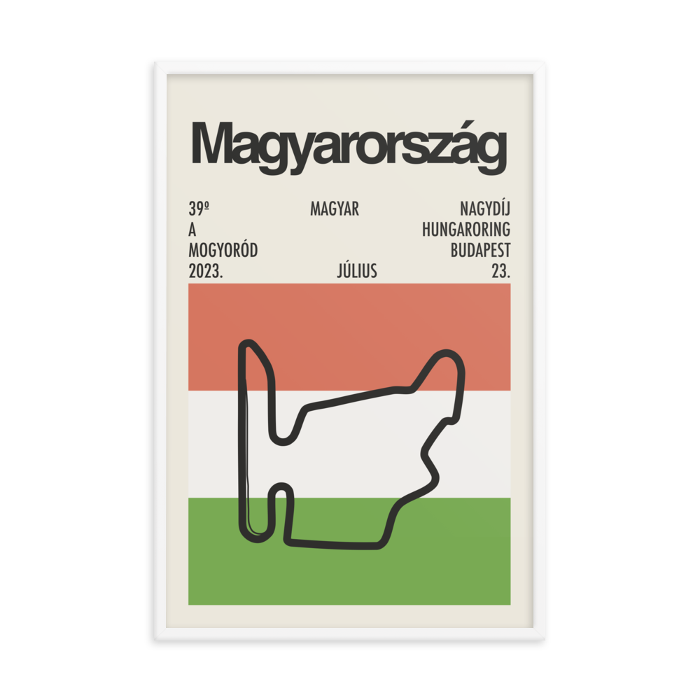 2023 Hungarian Grand Prix Print
