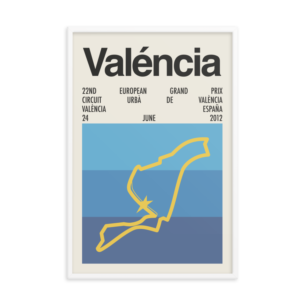 2012 European Grand Prix (Valencia) Print