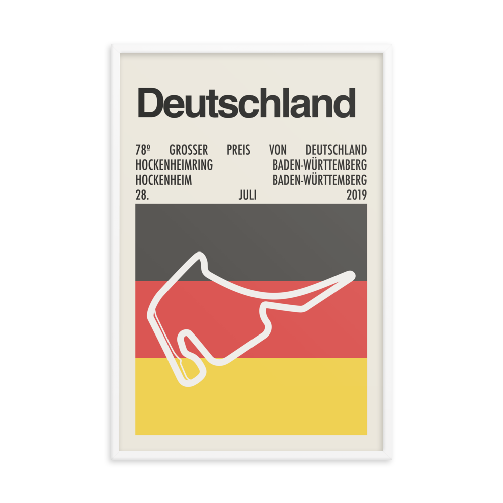 2019 German Grand Prix Print