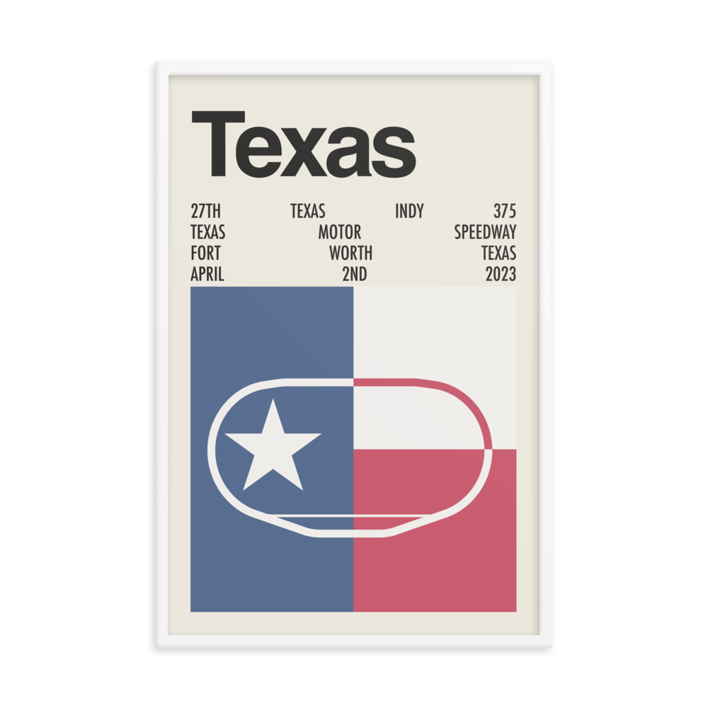2023 Texas Indy 375 Print