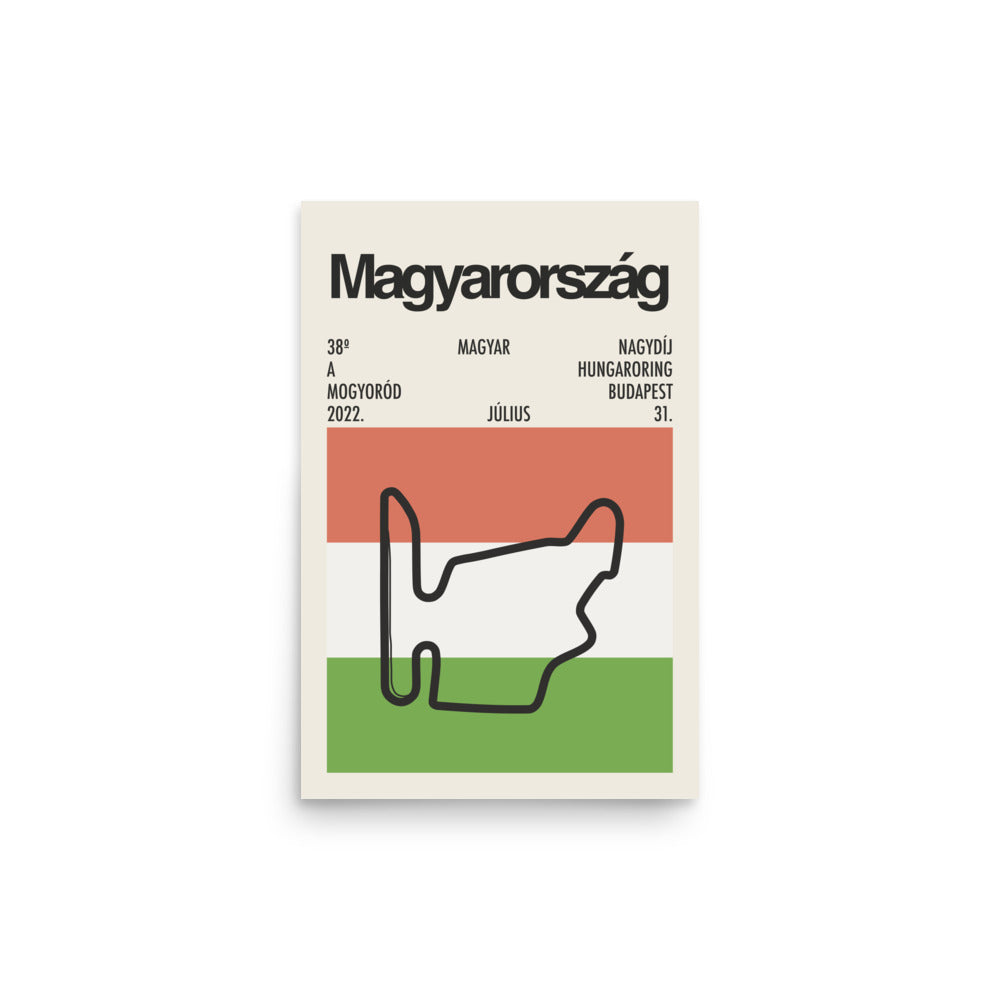 2022 Hungarian Grand Prix Print