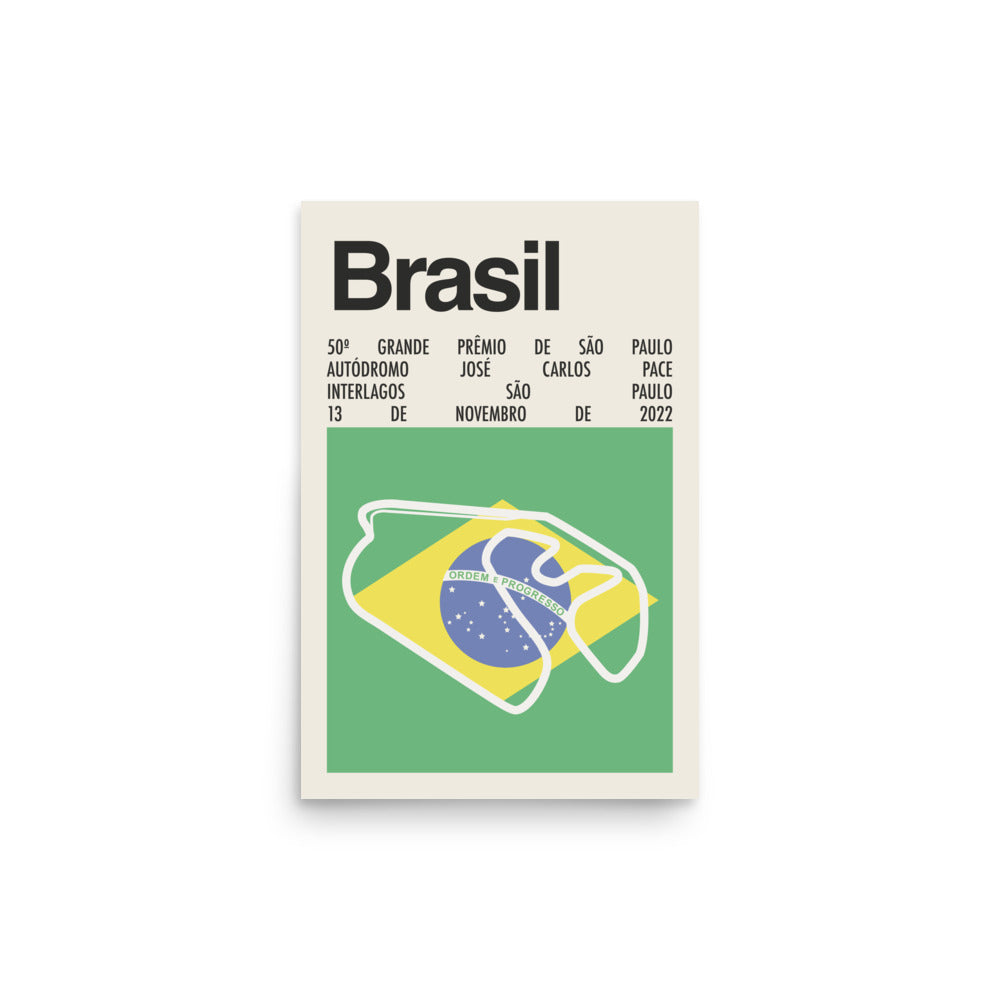 2022 Brazilian Grand Prix Print