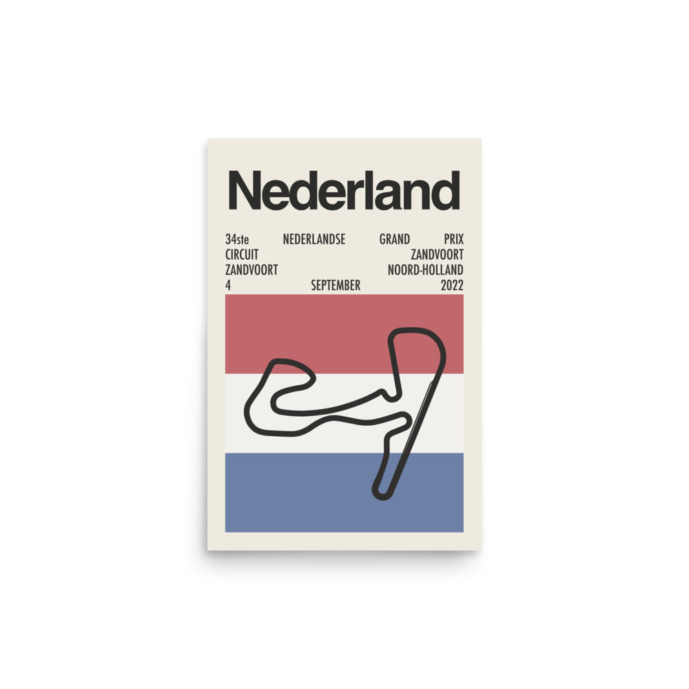 2022 Dutch Grand Prix Print