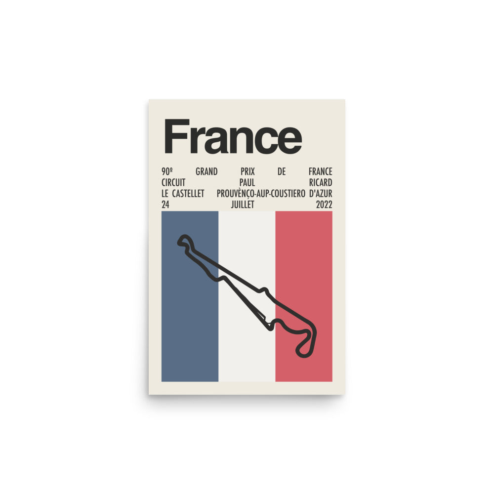 2022 French Grand Prix Print