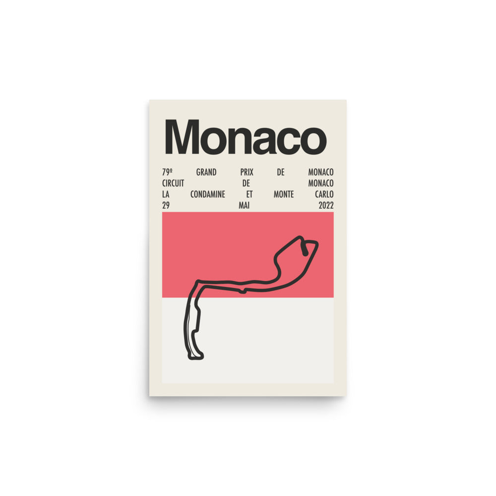 2022 Monaco Grand Prix Print