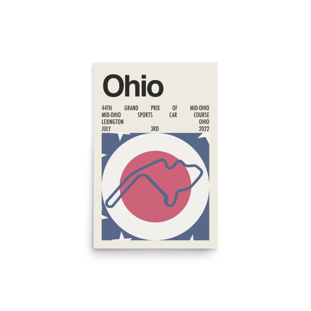2022 Grand Prix of Mid-Ohio Print