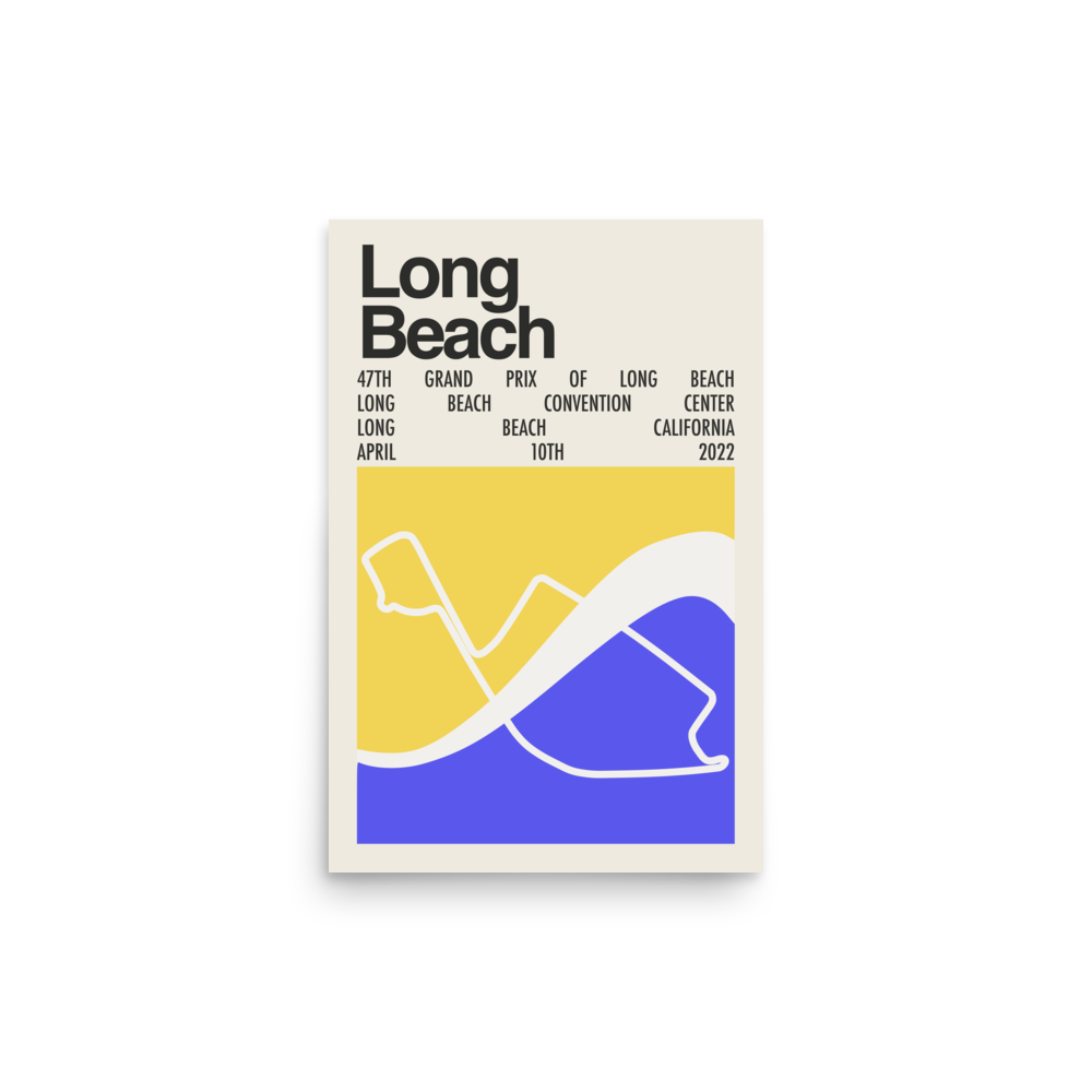 2022 Grand Prix of Long Beach Print