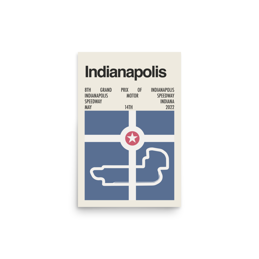 2022 Grand Prix of Indianapolis Print