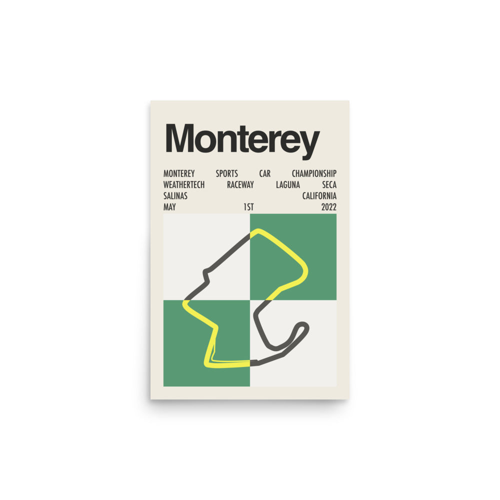 2022 Monterey Sports Car Championship Print