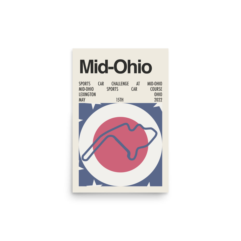 2022 Mid-Ohio Sports Car Challenge Print