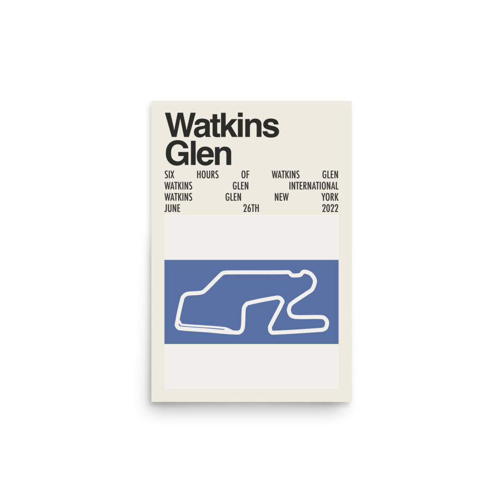 2022 Six Hours of Watkins Glen Print