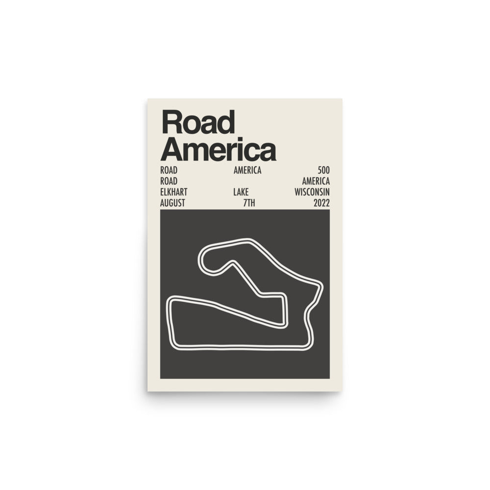 2022 Road America 500 Print