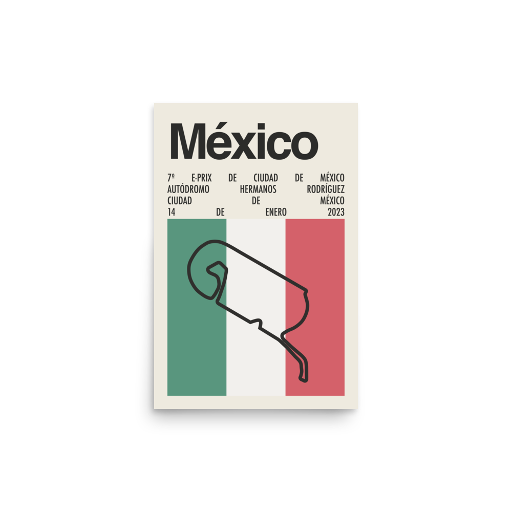 2023 Mexico City E-Prix Print