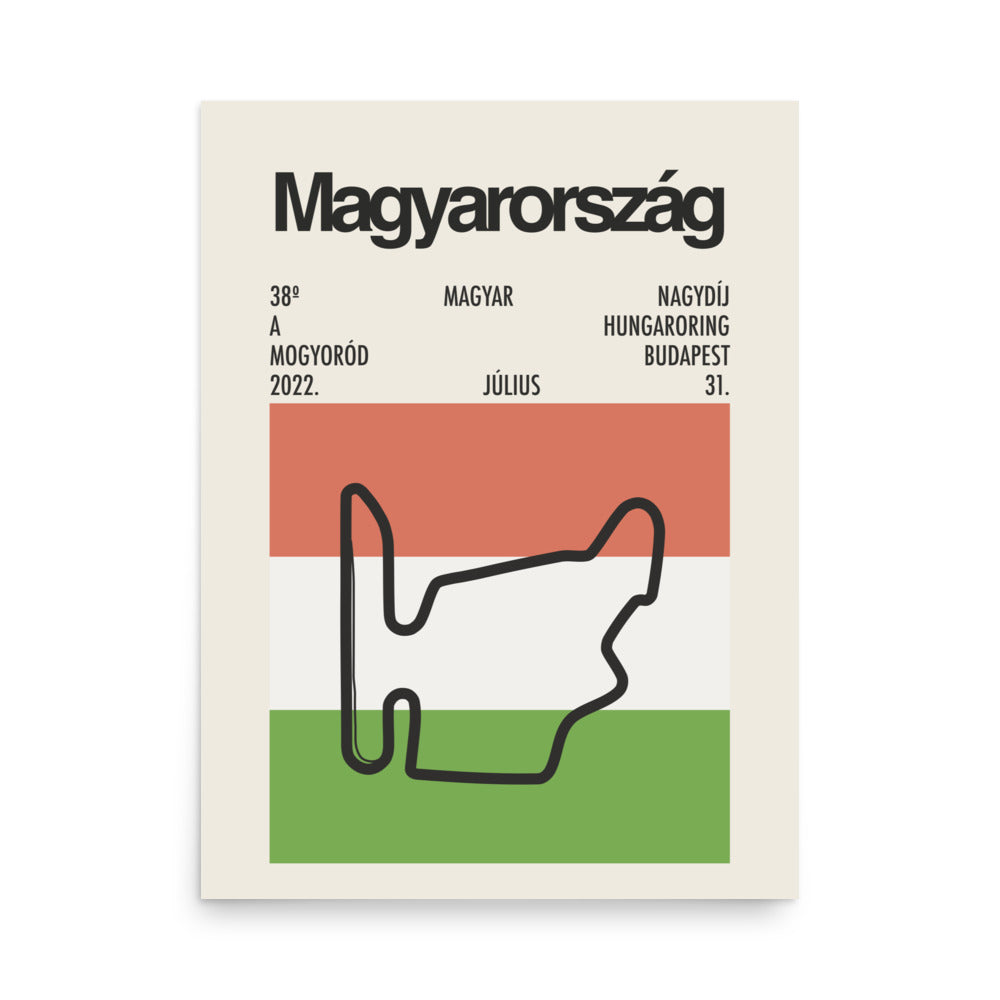 2022 Hungarian Grand Prix Print