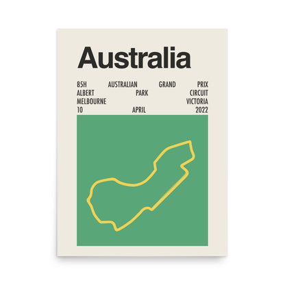 2022 Australian Grand Prix Print