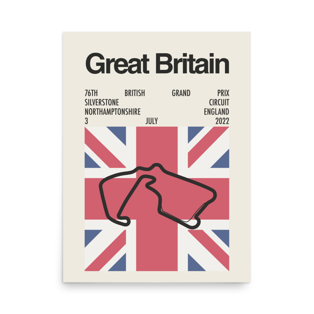 2022 British Grand Prix Print