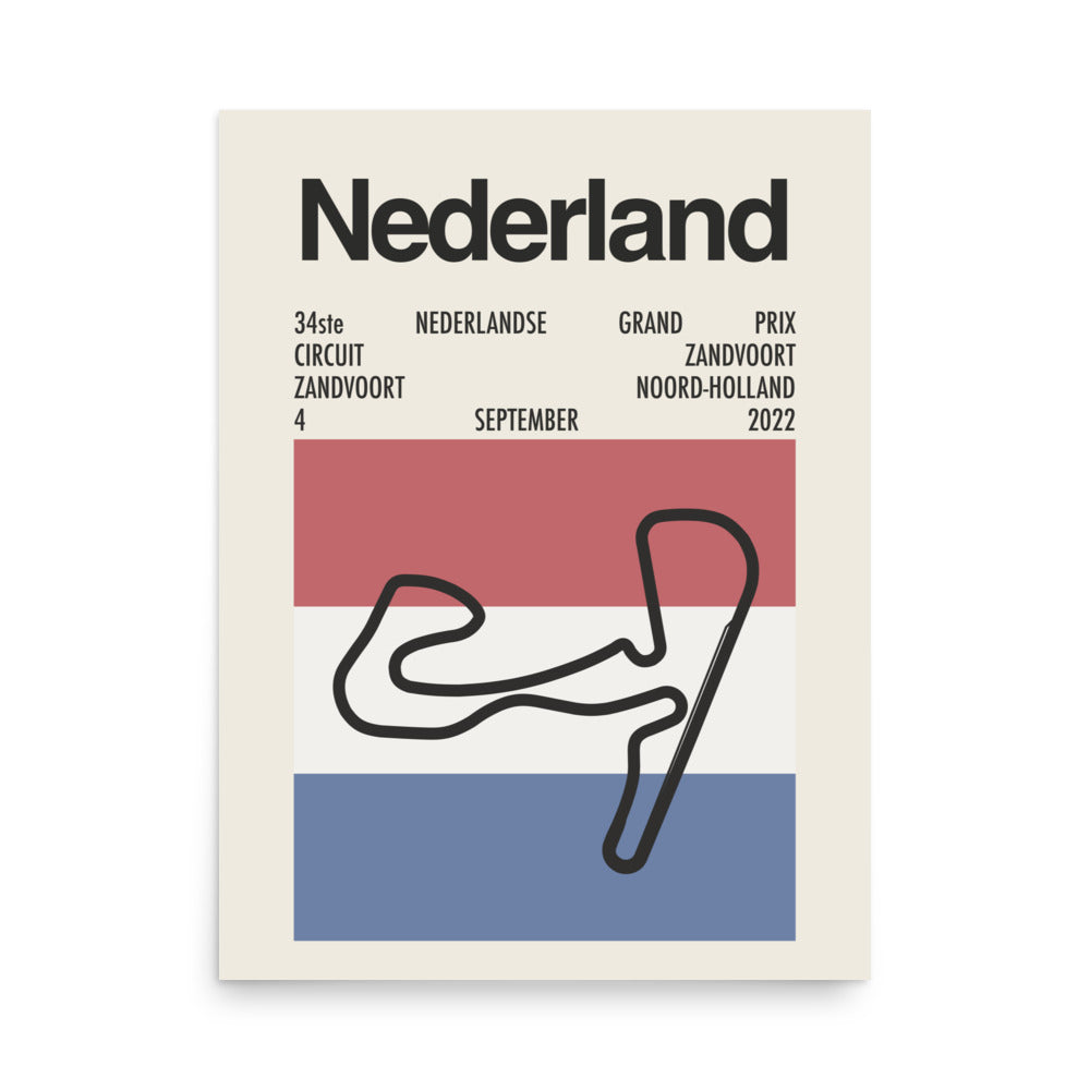 2022 Dutch Grand Prix Print