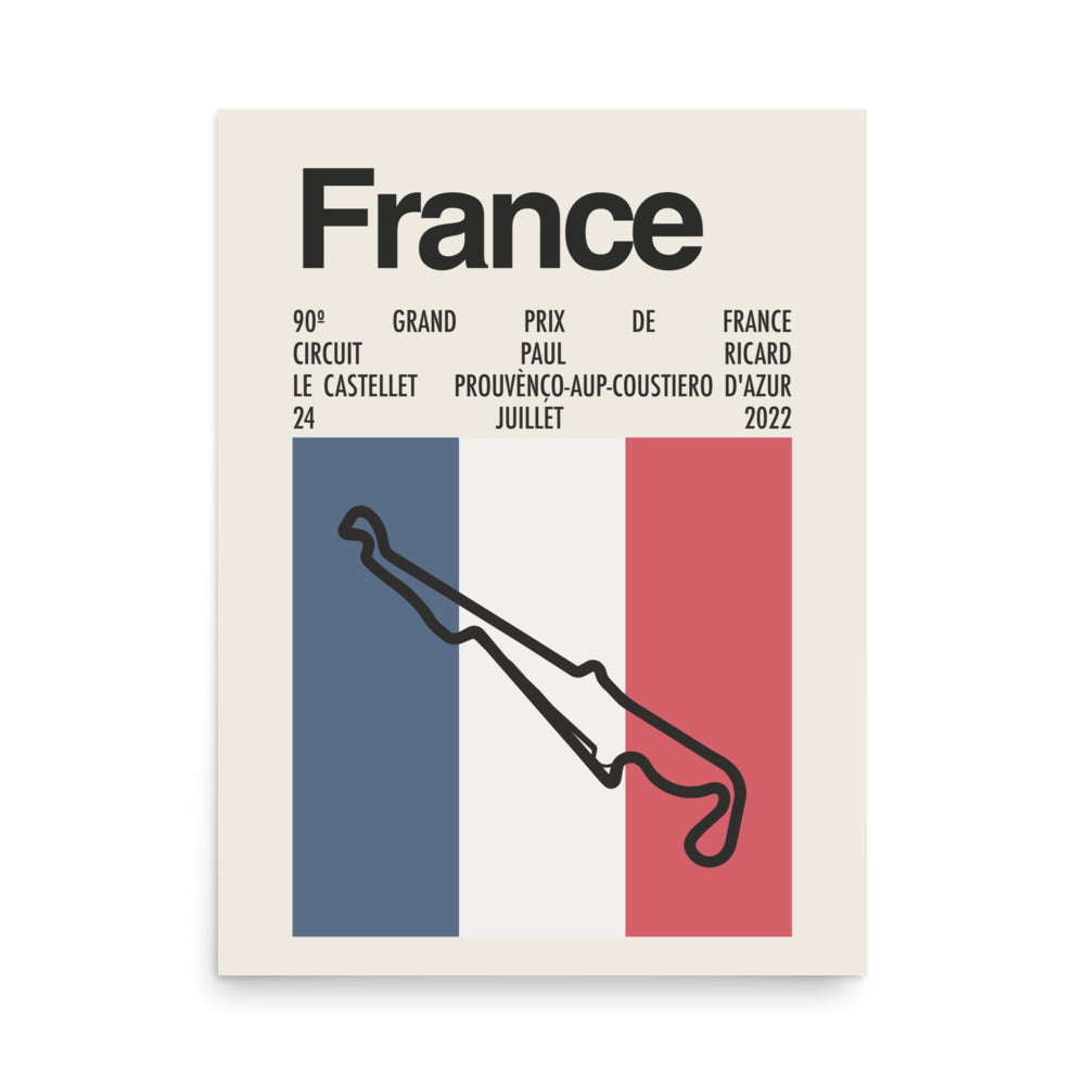 2022 French Grand Prix Print