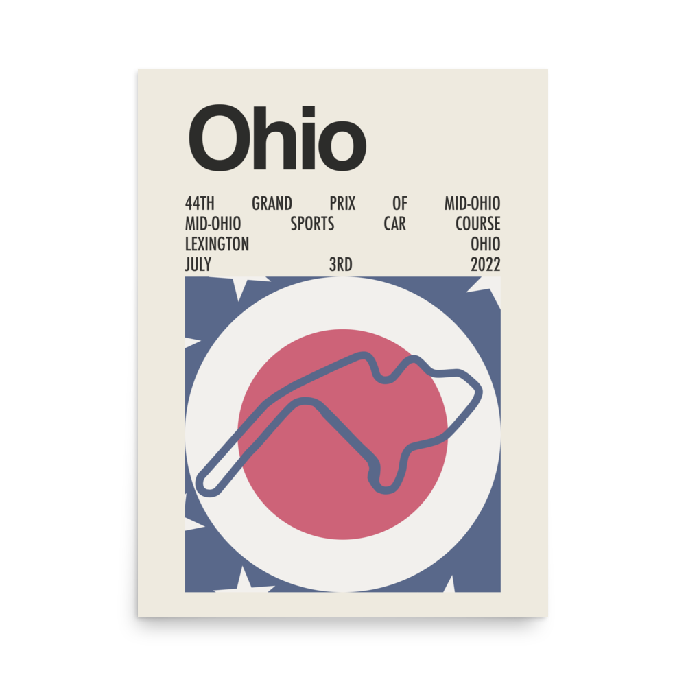 2022 Grand Prix of Mid-Ohio Print