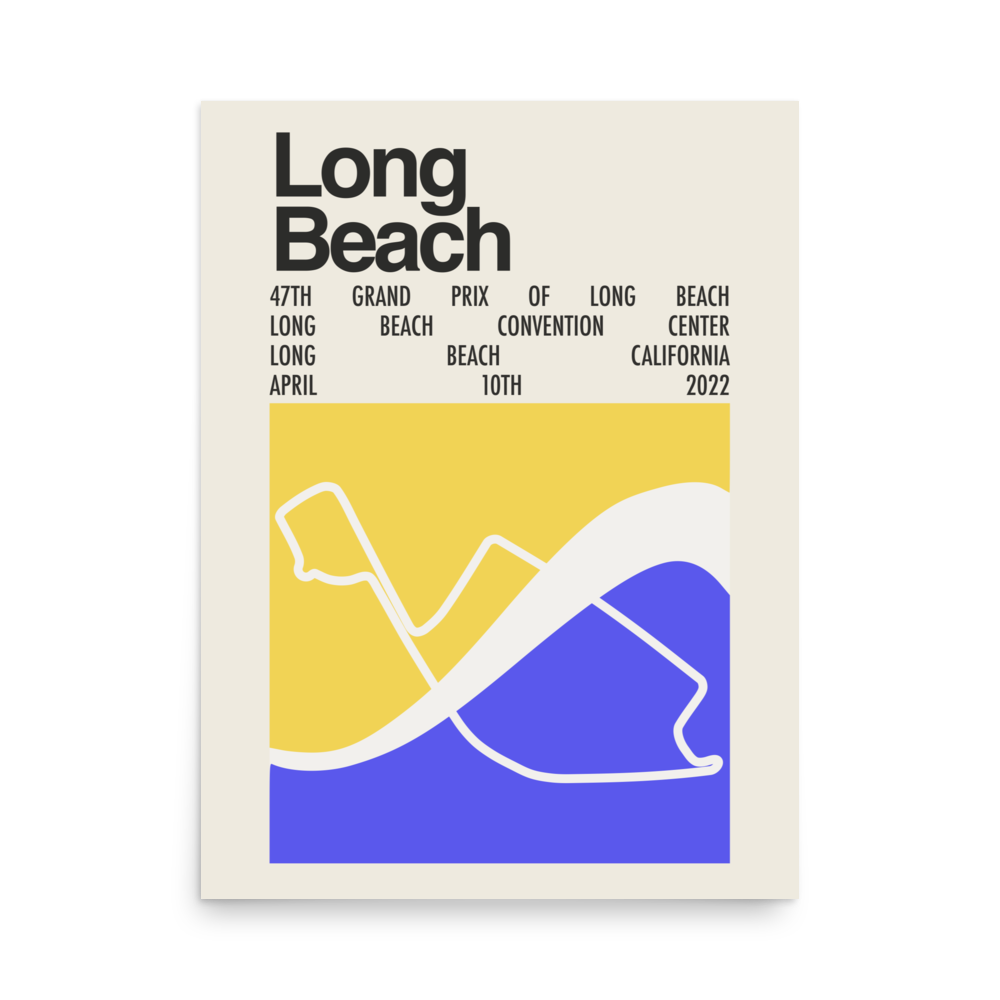 2022 Grand Prix of Long Beach Print
