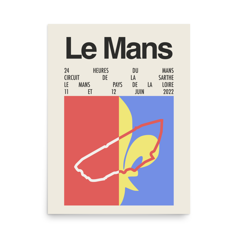 2022 24 Hours of Le Mans Print