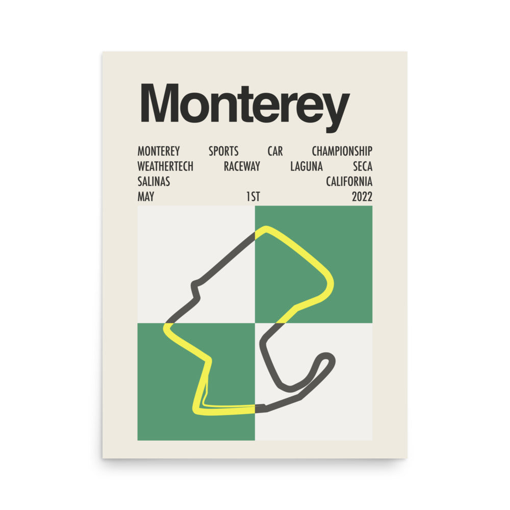 2022 Monterey Sports Car Championship Print