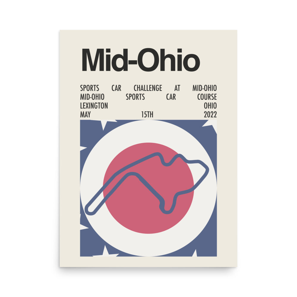2022 Mid-Ohio Sports Car Challenge Print