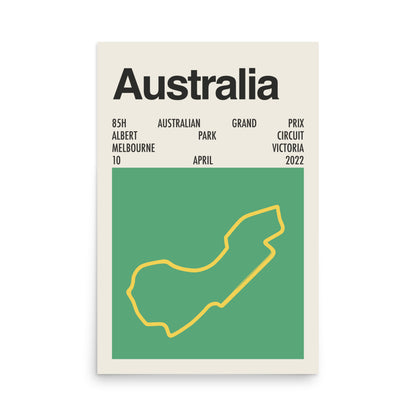 2022 Australian Grand Prix Print