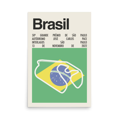 2022 Brazilian Grand Prix Print