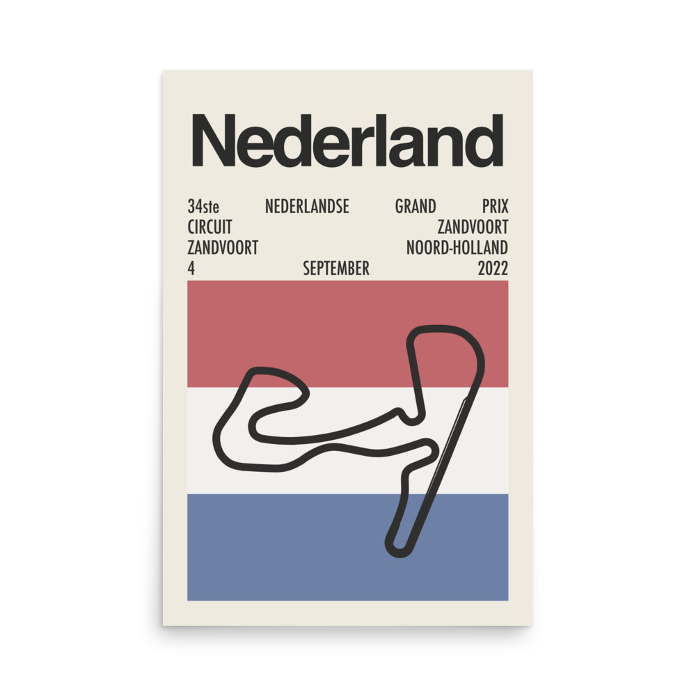 2022 Dutch Grand Prix Print